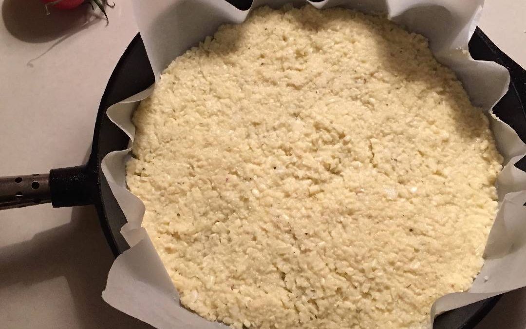 Cauliflower Pizza Crust